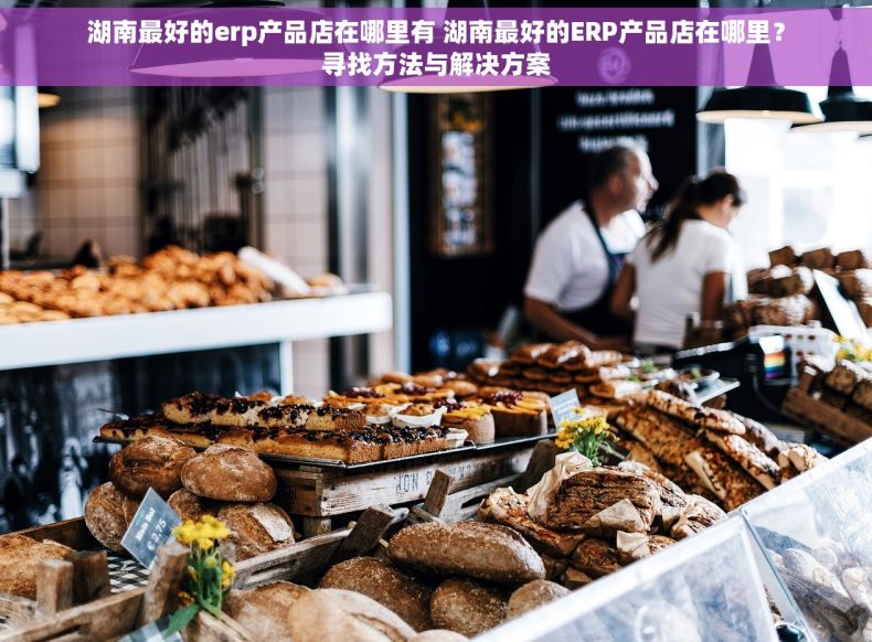 湖南最好的erp产品店在哪里有 湖南最好的ERP产品店在哪里？寻找方法与解决方案