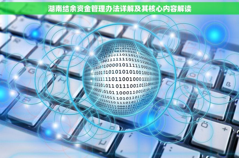 湖南结余资金管理办法详解及其核心内容解读