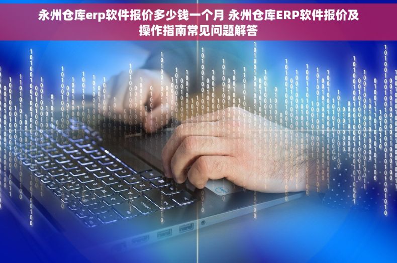 永州仓库erp软件报价多少钱一个月 永州仓库ERP软件报价及操作指南常见问题解答
