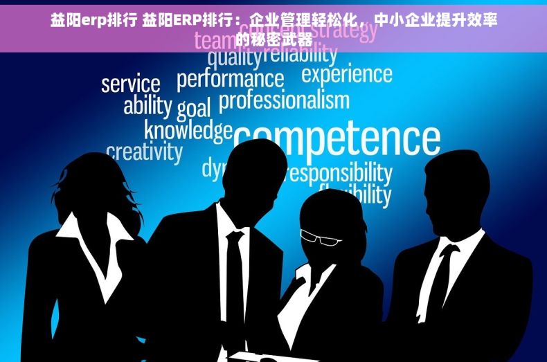益阳erp排行 益阳ERP排行：企业管理轻松化，中小企业提升效率的秘密武器