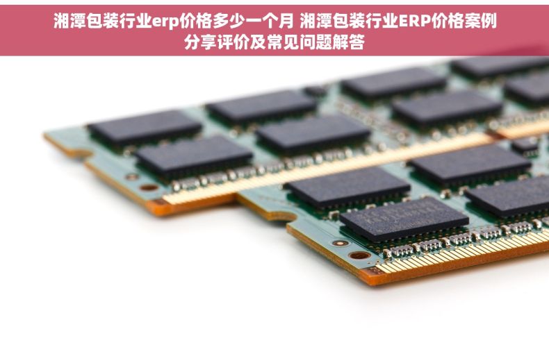 湘潭包装行业erp价格多少一个月 湘潭包装行业ERP价格案例分享评价及常见问题解答
