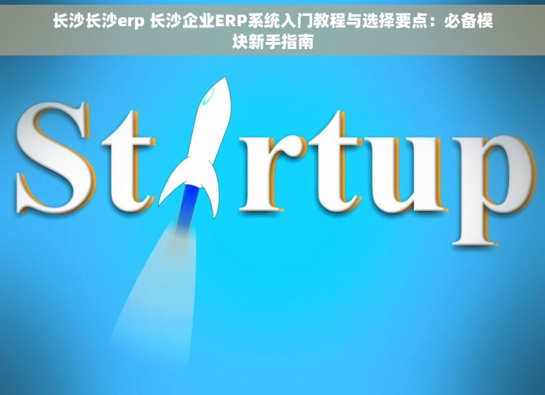 长沙长沙erp 长沙企业ERP系统入门教程与选择要点：必备模块新手指南