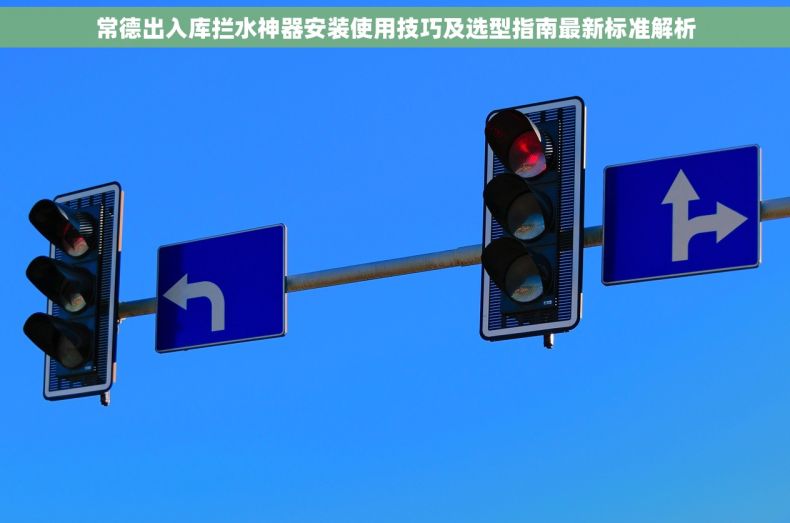 常德出入库拦水神器安装使用技巧及选型指南最新标准解析