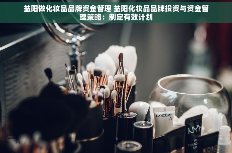 益阳做化妆品品牌资金管理 益阳化妆品品牌投资与资金管理策略：制定有效计划