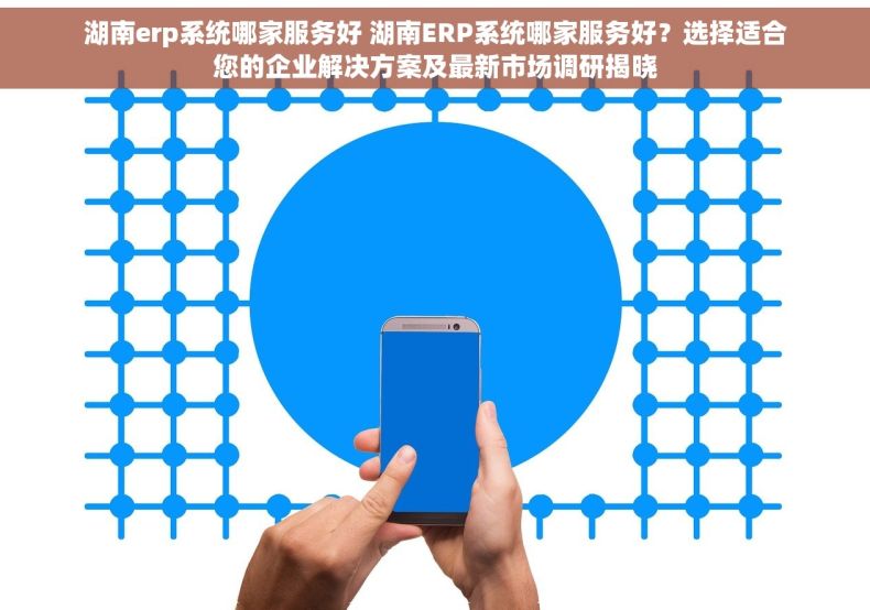 湖南erp系统哪家服务好 湖南ERP系统哪家服务好？选择适合您的企业解决方案及最新市场调研揭晓