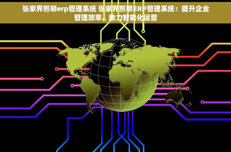 张家界照明erp管理系统 张家界照明ERP管理系统：提升企业管理效率，助力智能化运营