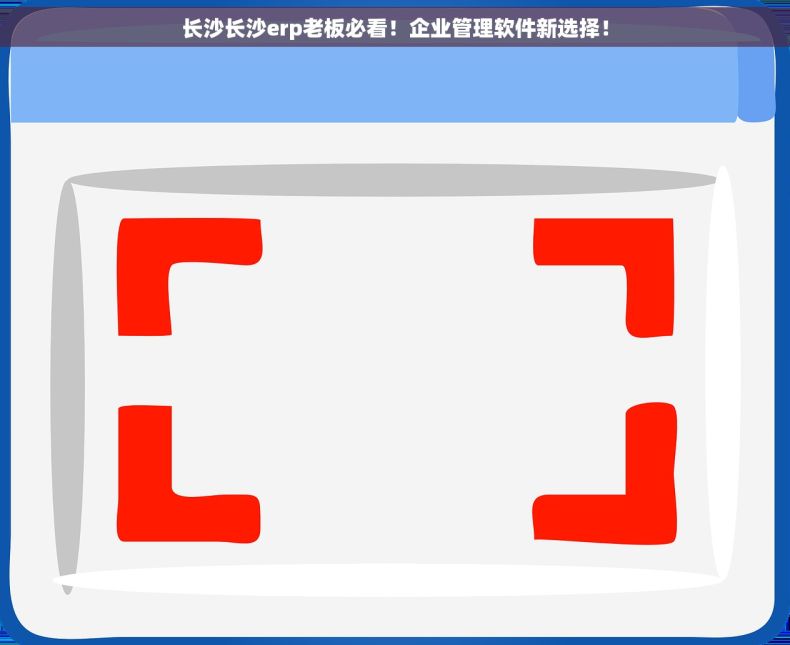 长沙长沙erp老板必看！企业管理软件新选择！