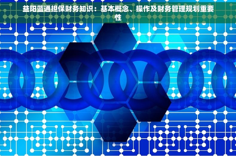 益阳蓝通担保财务知识：基本概念、操作及财务管理规划重要性