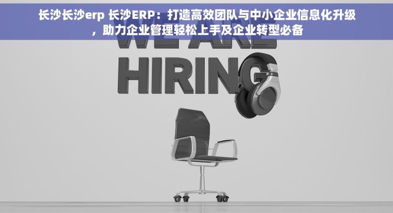 长沙长沙erp 长沙ERP：打造高效团队与中小企业信息化升级，助力企业管理轻松上手及企业转型必备