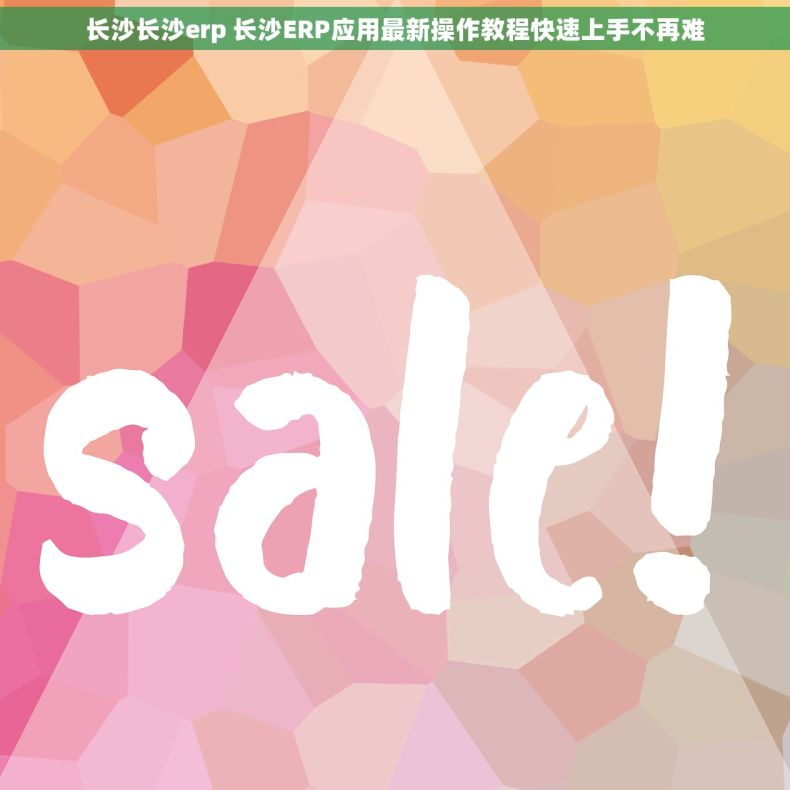 长沙长沙erp 长沙ERP应用最新操作教程快速上手不再难