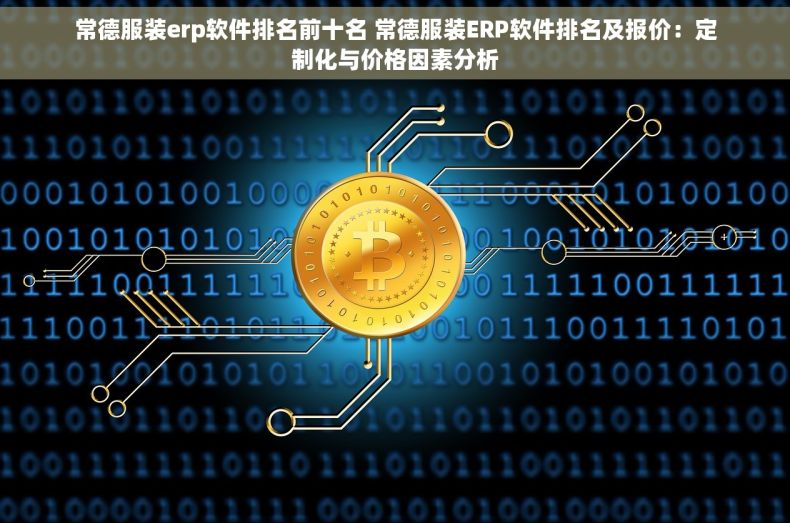 常德服装erp软件排名前十名 常德服装ERP软件排名及报价：定制化与价格因素分析