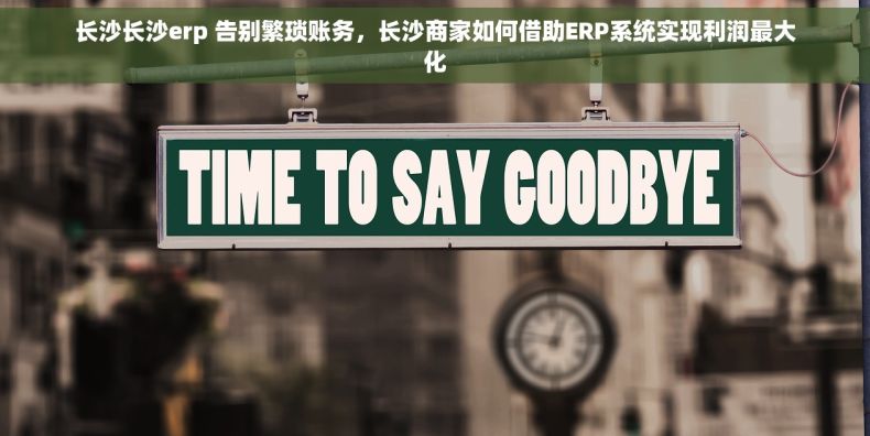 长沙长沙erp 告别繁琐账务，长沙商家如何借助ERP系统实现利润最大化