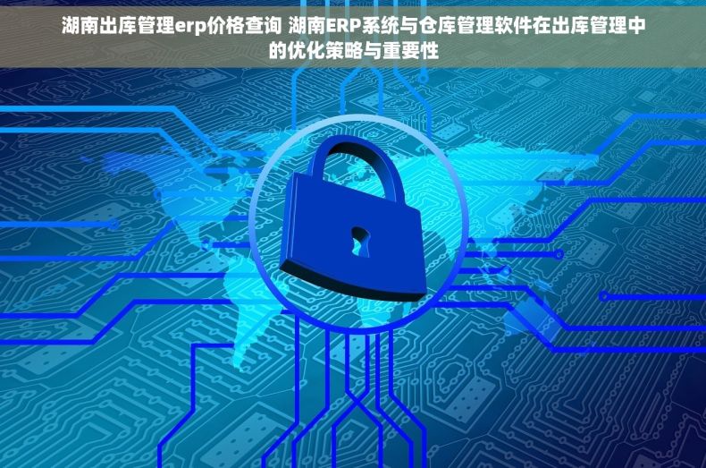 湖南出库管理erp价格查询 湖南ERP系统与仓库管理软件在出库管理中的优化策略与重要性