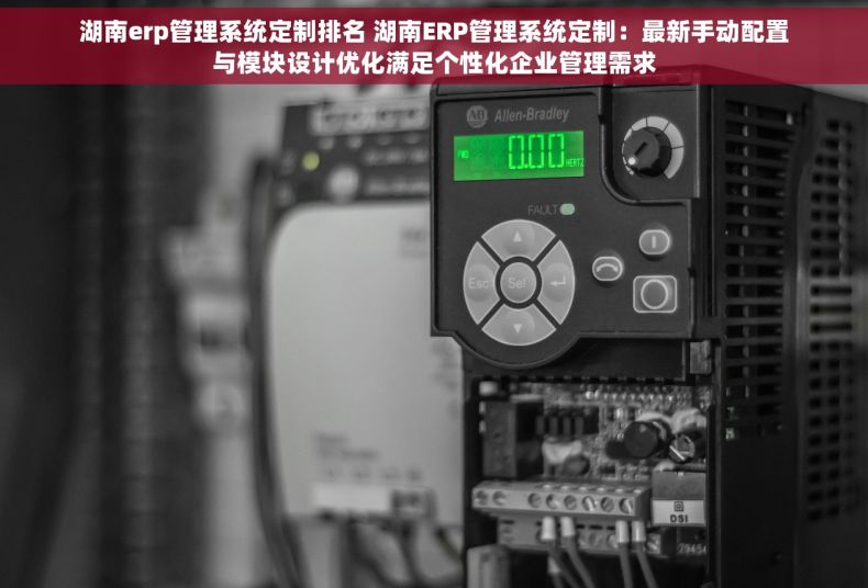 湖南erp管理系统定制排名 湖南ERP管理系统定制：最新手动配置与模块设计优化满足个性化企业管理需求