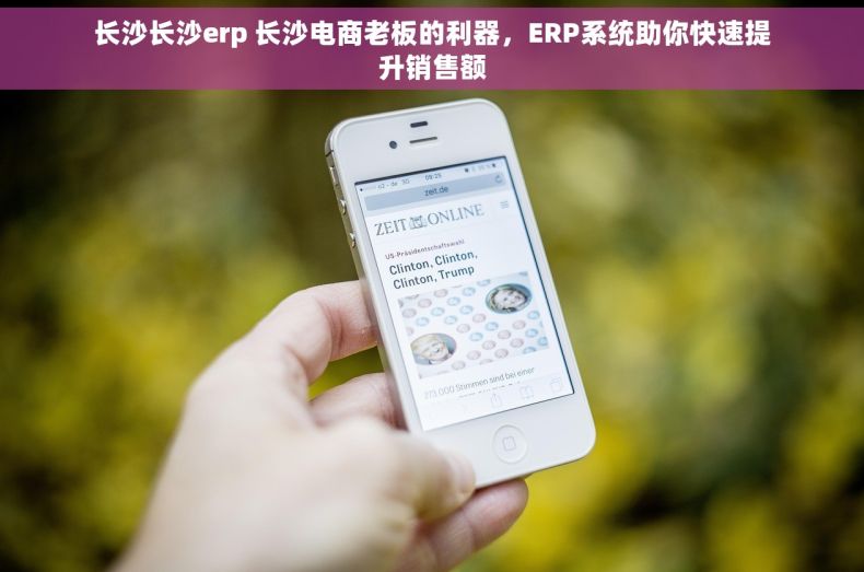 长沙长沙erp 长沙电商老板的利器，ERP系统助你快速提升销售额