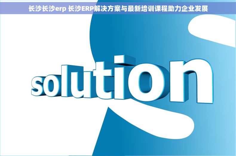 长沙长沙erp 长沙ERP解决方案与最新培训课程助力企业发展