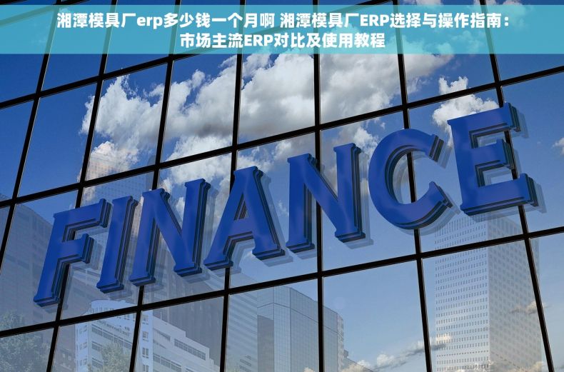 湘潭模具厂erp多少钱一个月啊 湘潭模具厂ERP选择与操作指南：市场主流ERP对比及使用教程
