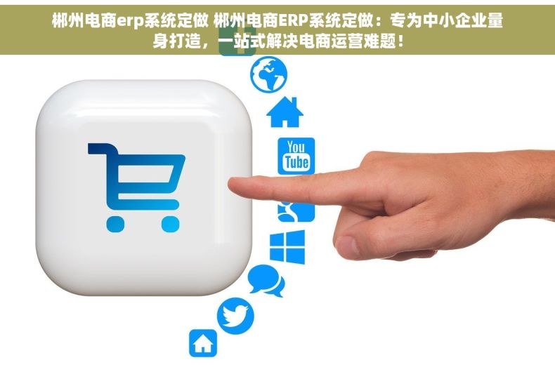 郴州电商erp系统定做 郴州电商ERP系统定做：专为中小企业量身打造，一站式解决电商运营难题！
