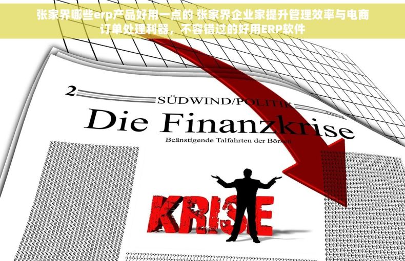 张家界哪些erp产品好用一点的 张家界企业家提升管理效率与电商订单处理利器，不容错过的好用ERP软件