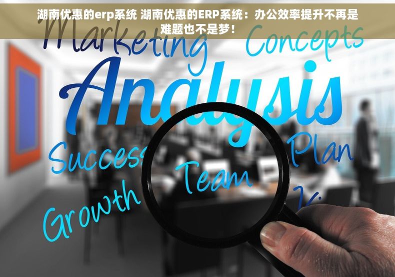 湖南优惠的erp系统 湖南优惠的ERP系统：办公效率提升不再是难题也不是梦！