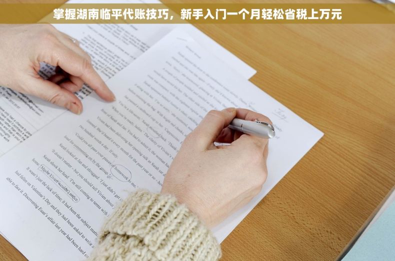 掌握湖南临平代账技巧，新手入门一个月轻松省税上万元