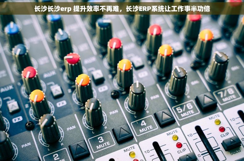 长沙长沙erp 提升效率不再难，长沙ERP系统让工作事半功倍