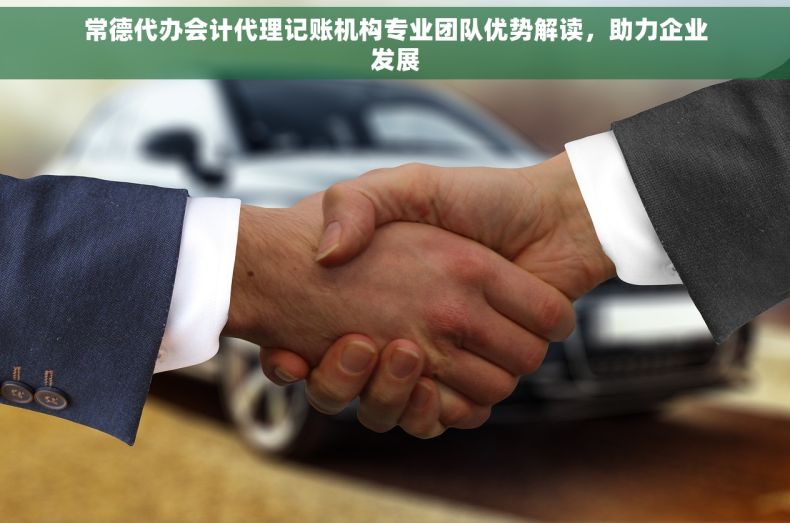 常德代办会计代理记账机构专业团队优势解读，助力企业发展