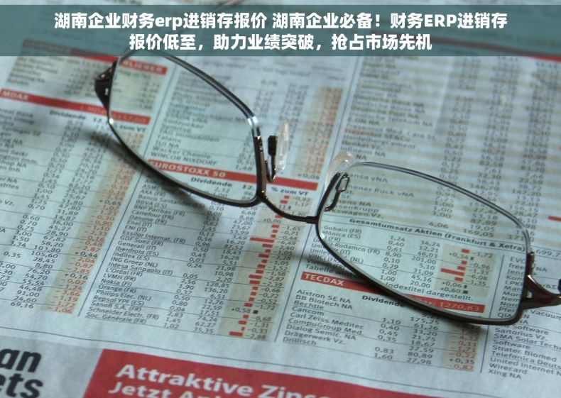 湖南企业财务erp进销存报价 湖南企业必备！财务ERP进销存报价低至，助力业绩突破，抢占市场先机