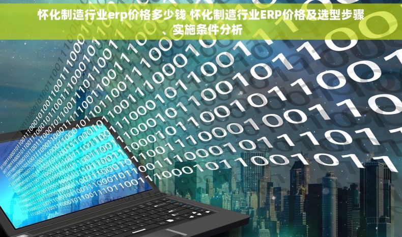 怀化制造行业erp价格多少钱 怀化制造行业ERP价格及选型步骤、实施条件分析