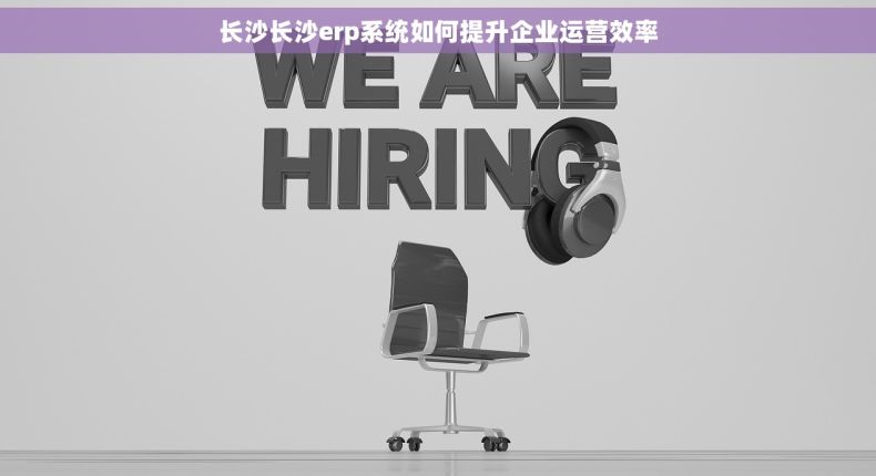 长沙长沙erp系统如何提升企业运营效率