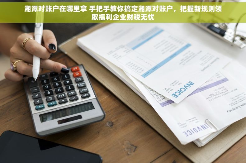 湘潭对账户在哪里拿 手把手教你搞定湘潭对账户，把握新规则领取福利企业财税无忧