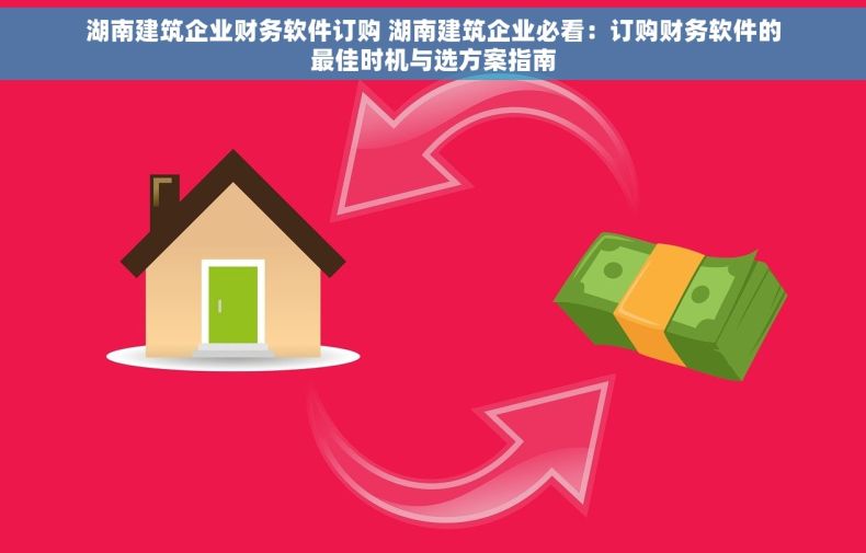 湖南建筑企业财务软件订购 湖南建筑企业必看：订购财务软件的最佳时机与选方案指南