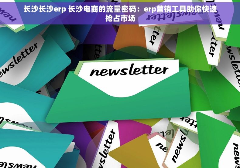 长沙长沙erp 长沙电商的流量密码：erp营销工具助你快速抢占市场