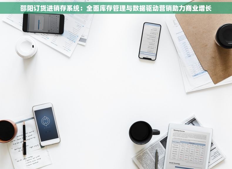 邵阳订货进销存系统：全面库存管理与数据驱动营销助力商业增长