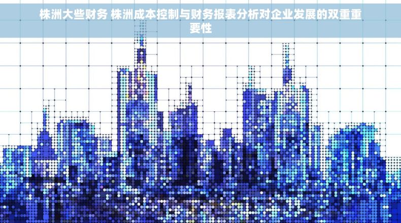 株洲大些财务 株洲成本控制与财务报表分析对企业发展的双重重要性