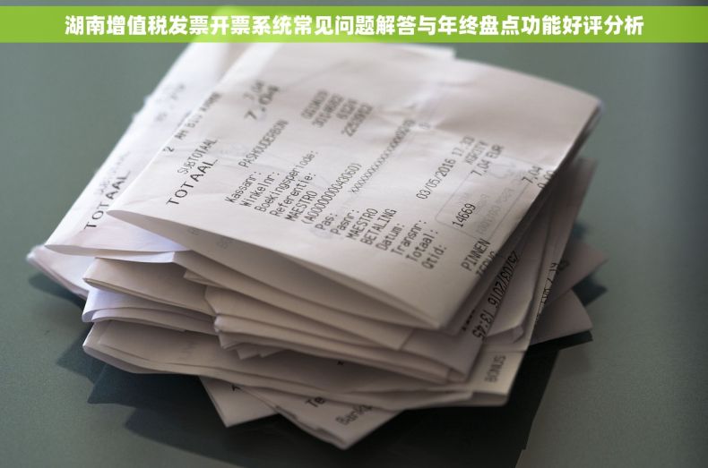 湖南增值税发票开票系统常见问题解答与年终盘点功能好评分析