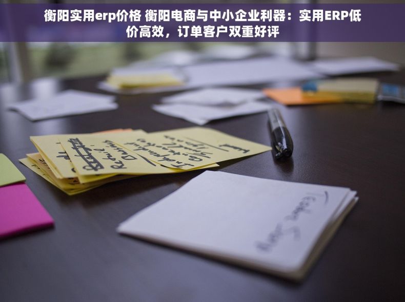 衡阳实用erp价格 衡阳电商与中小企业利器：实用ERP低价高效，订单客户双重好评
