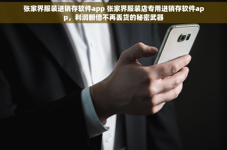 张家界服装进销存软件app 张家界服装店专用进销存软件app，利润翻倍不再丢货的秘密武器