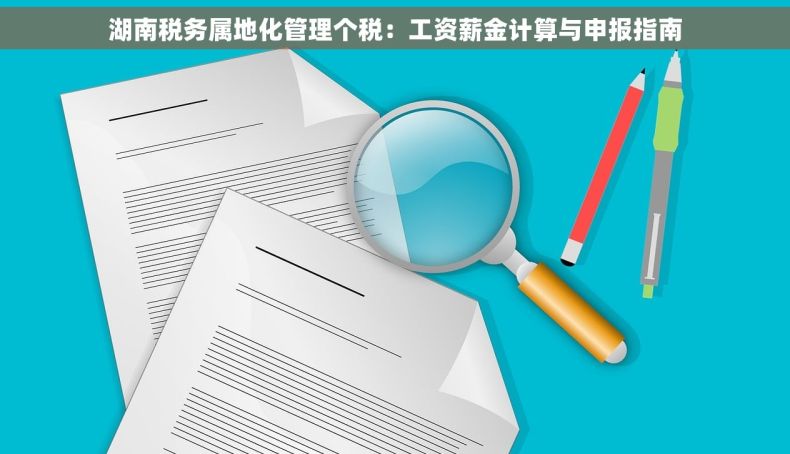 湖南税务属地化管理个税：工资薪金计算与申报指南