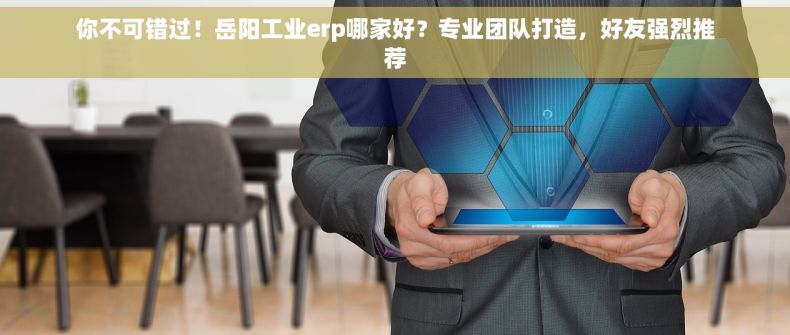 你不可错过！岳阳工业erp哪家好？专业团队打造，好友强烈推荐