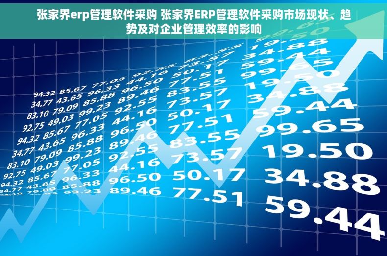 张家界erp管理软件采购 张家界ERP管理软件采购市场现状、趋势及对企业管理效率的影响