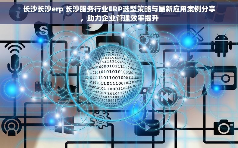 长沙长沙erp 长沙服务行业ERP选型策略与最新应用案例分享，助力企业管理效率提升