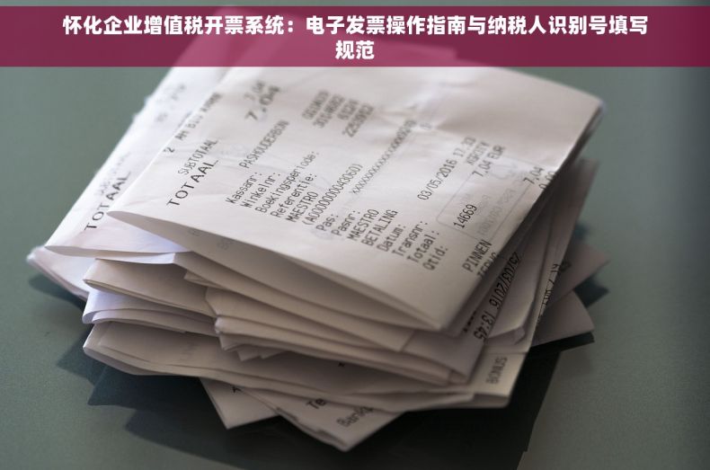 怀化企业增值税开票系统：电子发票操作指南与纳税人识别号填写规范