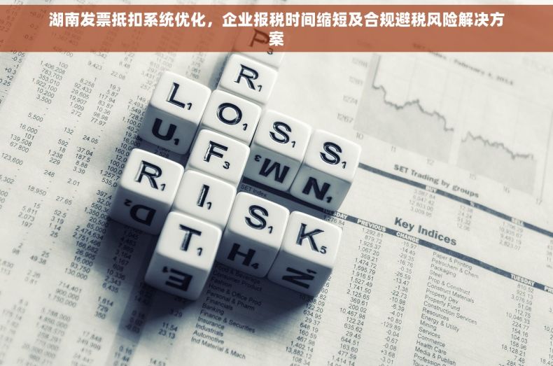 湖南发票抵扣系统优化，企业报税时间缩短及合规避税风险解决方案