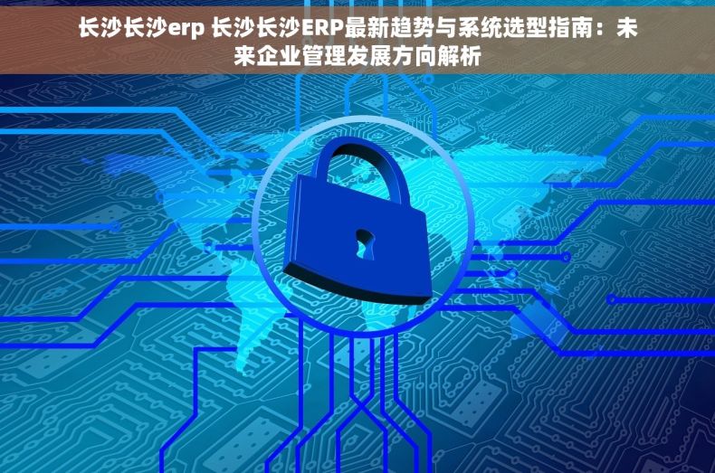 长沙长沙erp 长沙长沙ERP最新趋势与系统选型指南：未来企业管理发展方向解析