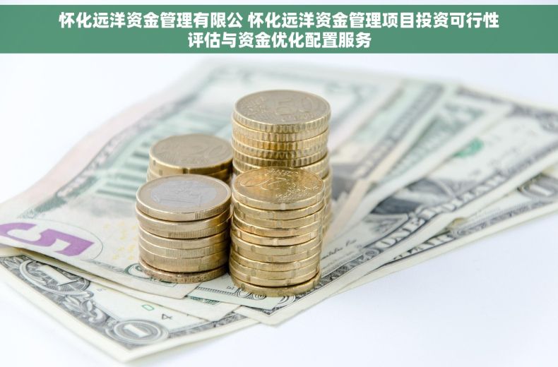 怀化远洋资金管理有限公 怀化远洋资金管理项目投资可行性评估与资金优化配置服务
