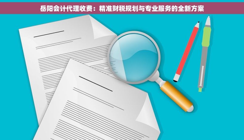 岳阳会计代理收费：精准财税规划与专业服务的全新方案
