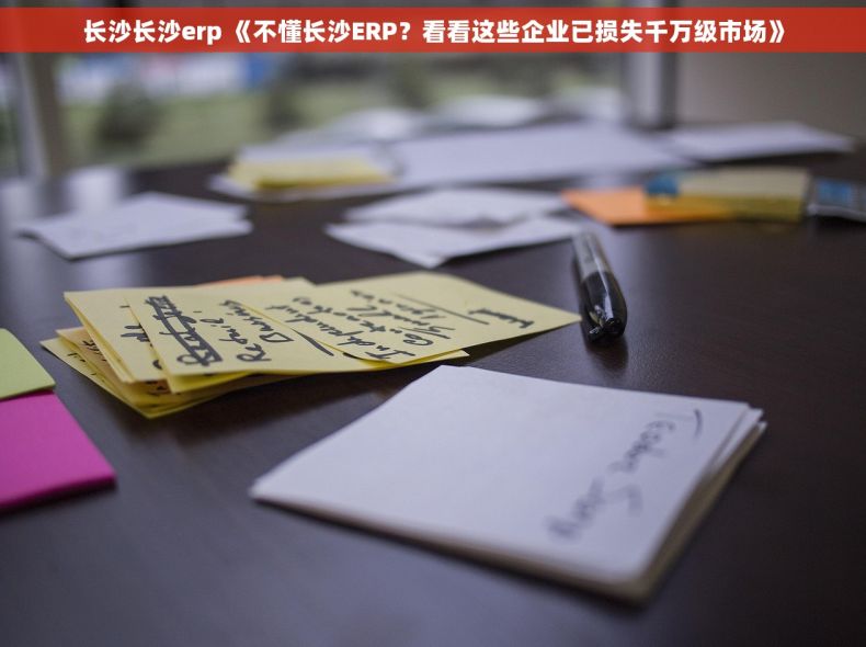 长沙长沙erp 《不懂长沙ERP？看看这些企业已损失千万级市场》
