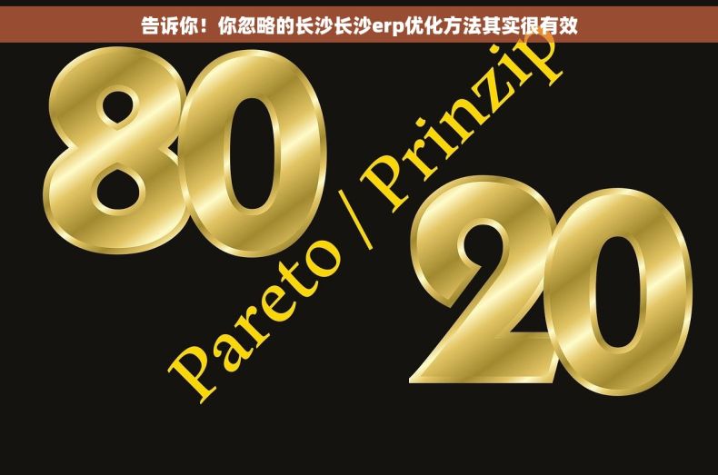 告诉你！你忽略的长沙长沙erp优化方法其实很有效