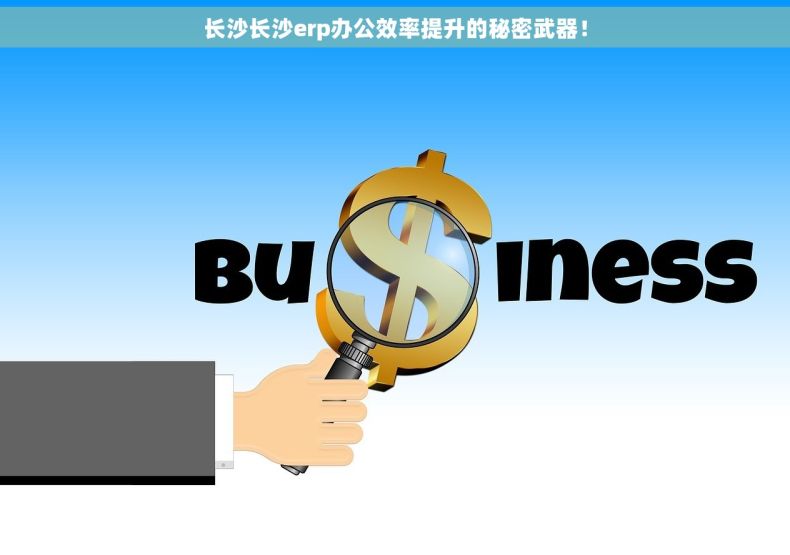 长沙长沙erp办公效率提升的秘密武器！